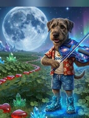 "That's A Moire!" NEW SONG FRIDAY MAY 29 On Fairygodmothersdog Brownie Dog